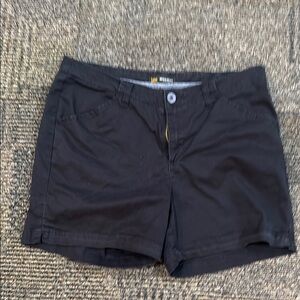 Women’s Black Lee size 12 Medium Regular Fit Mid Rise Shorts